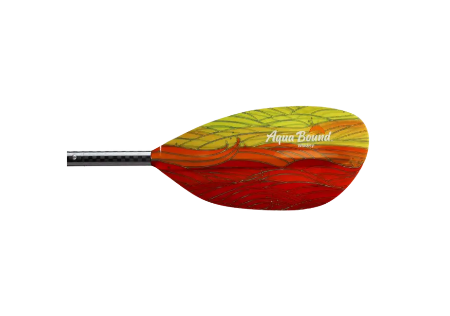 Aqua Bound Whiskey Fiberglass 4-Piece Straight Shaft Kayak Paddle