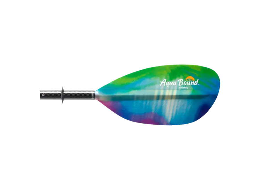 Aqua Bound Whiskey Fiberglass 4-Piece Straight Shaft Kayak Paddle