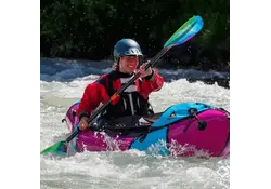Whiskey Fiberglass 4-Piece Straight Shaft Kayak Paddle