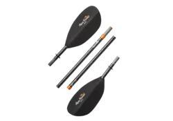 Whiskey Carbon 4-Piece Straight Shaft Kayak Paddle Closeout*