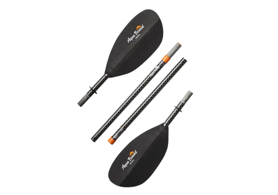 Aqua Bound Whiskey Carbon 4-Piece Straight Shaft Kayak Paddle