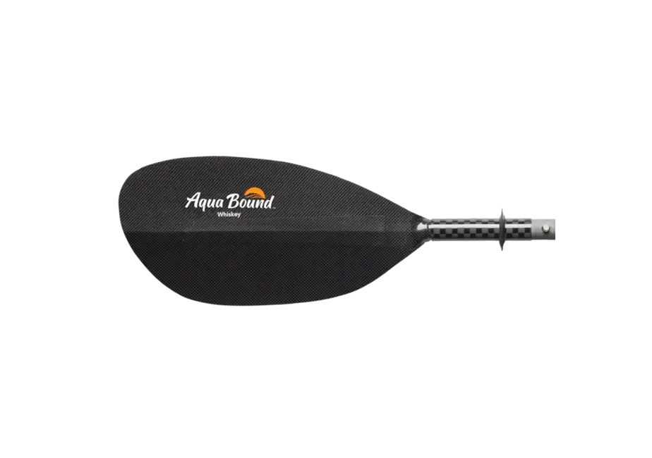 Whiskey Carbon 4-Piece Straight Shaft Kayak Paddle Closeout*