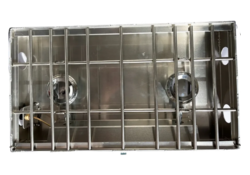Partner Steel 2 Burner 18" Stove with Windscreen