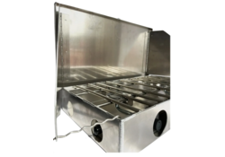 Partner Steel 2 Burner 18" Stove with Windscreen