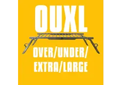 LavaBox OUXL: Over/Under/Extra/Large Grill and Stand (Krakatoa Size)