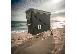 LavaBox OUXL: Over/Under/Extra/Large Grill and Stand (Krakatoa Size)