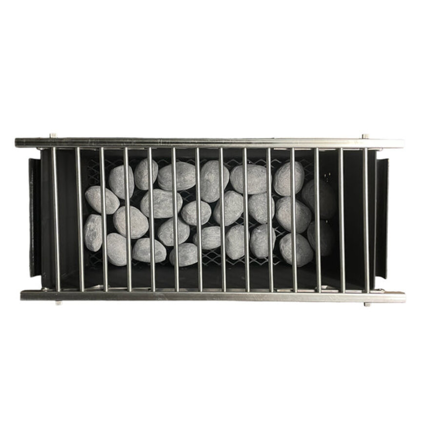 LavaBox OUXL: Over/Under/Extra/Large Grill and Stand (Krakatoa Size)