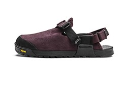Bedrock Mountain Clog - Leather Suede (Deep Plum)