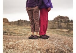 Mountain Clog - Leather Suede (Deep Plum)