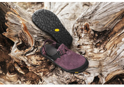 Bedrock Mountain Clog - Leather Suede (Deep Plum)
