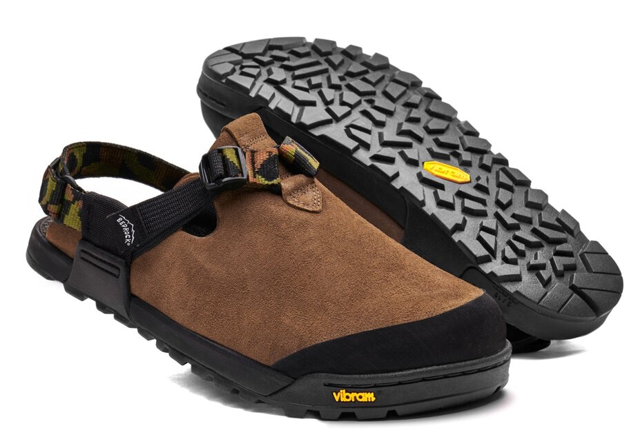 Bedrock Mountain Clog - Leather Suede (Ponderosa Brown)