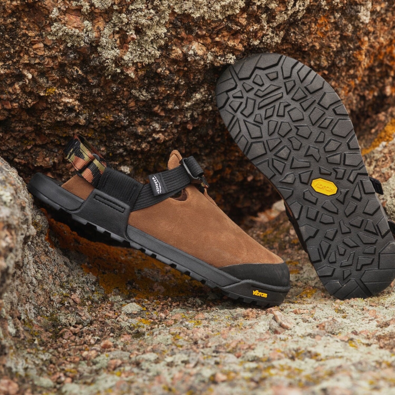 Bedrock Mountain Clog - Leather Suede (Ponderosa Brown Bedrock Mountain Clog - Leather Suede (Ponderosa Brown