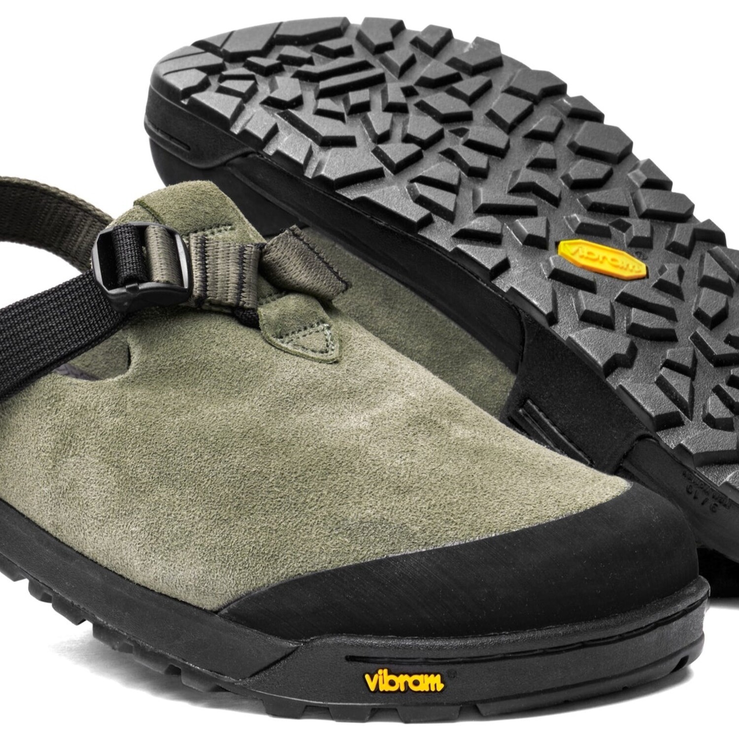 Mountain Clog - Leather Suede (Deep Plum) - Bedrock Sandals