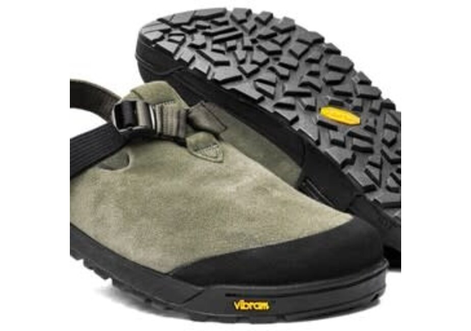 Bedrock Mountain Clog - Leather Suede (Sagebrush)