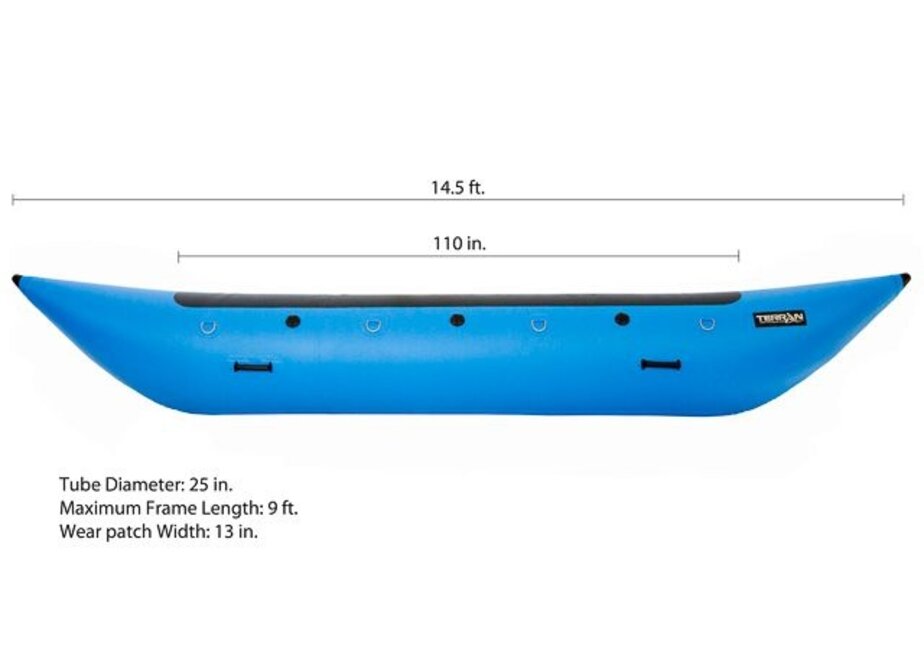 Terran 14' Cataraft (2 Tubes) - Closeout*
