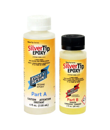Sawyer SilverTip Epoxy Kit (Part A - 4oz & Part B - 2oz)