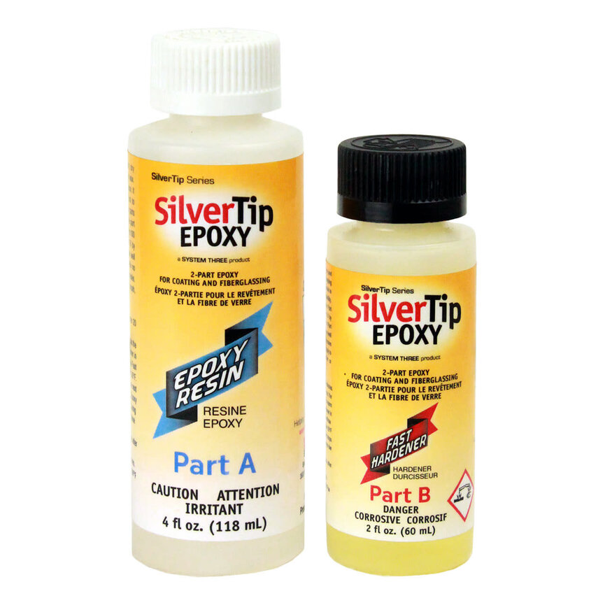 Sawyer SilverTip Epoxy Kit (Part A - 4oz & Part B - 2oz)