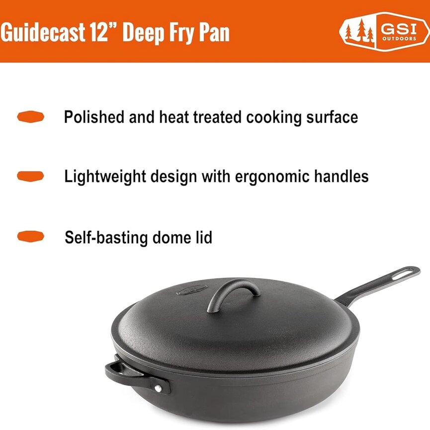 GSI GUIDECAST Deep Frypan