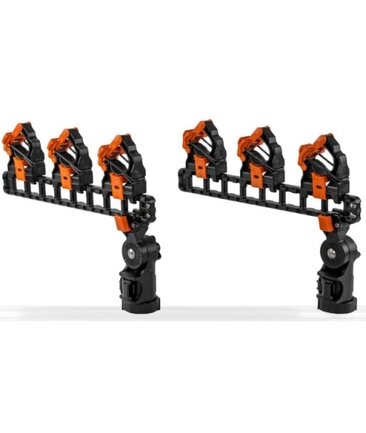 YakAttack SideStage Pro Rod Rack with LocknLoad Mounting Sytem