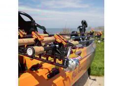 YakAttack SideStage Pro Rod Rack with LocknLoad Mounting Sytem