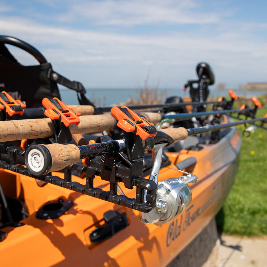 YakAttack SideStage Pro Rod Rack with LocknLoad Mounting Sytem