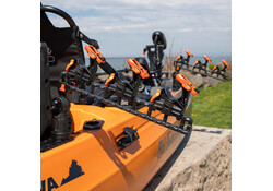 YakAttack SideStage Pro Rod Rack with LocknLoad Mounting Sytem