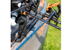 YakAttack SideStage Pro Rod Rack with LocknLoad Mounting Sytem