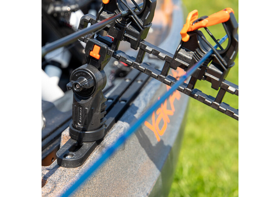 YakAttack SideStage Pro Rod Rack with LocknLoad Mounting Sytem