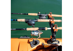 YakAttack SideStage Pro Rod Rack with LocknLoad Mounting Sytem