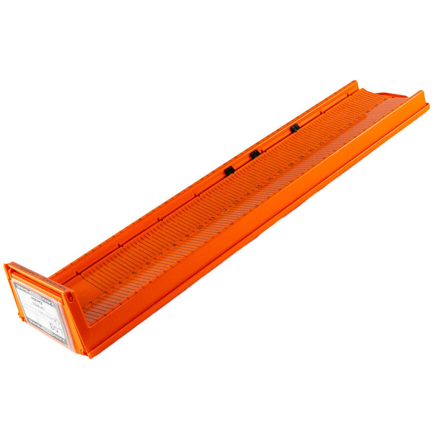 YakAttack LeaderBoard 28" Measuring Board with Built in Identifier Holders and Cull Tabs