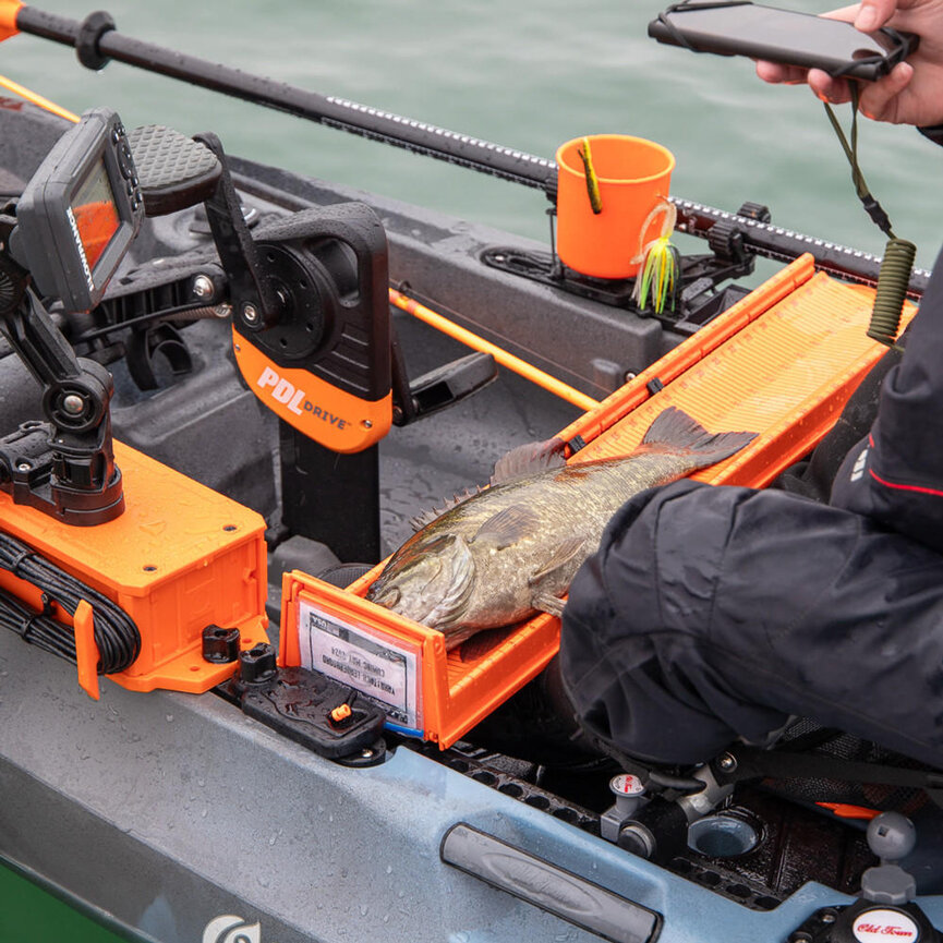YakAttack LeaderBoard 28" Measuring Board with Built in Identifier Holders and Cull Tabs