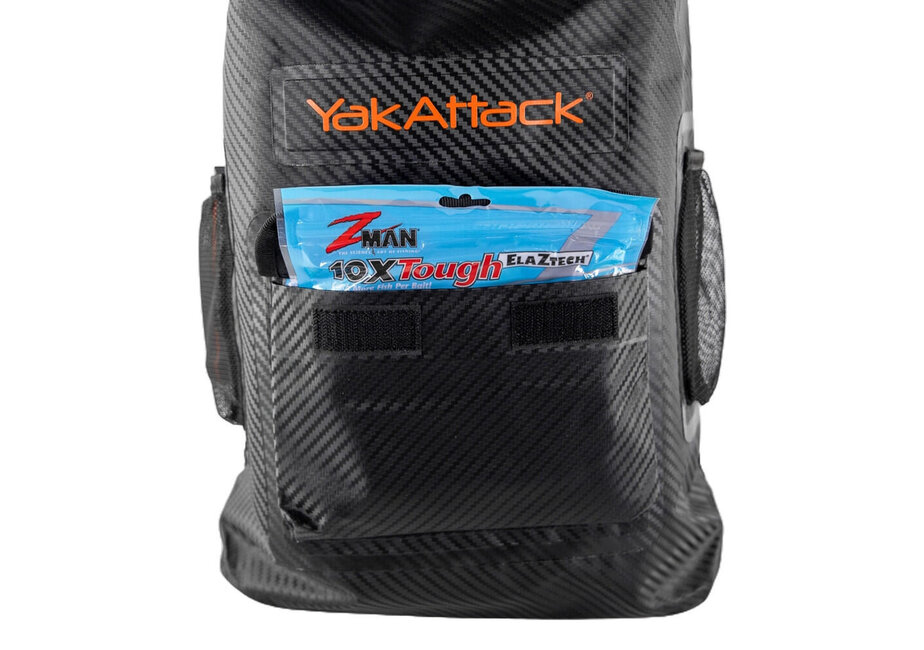 YakAttack 20L Roll-Top Drybag Backpack-Black