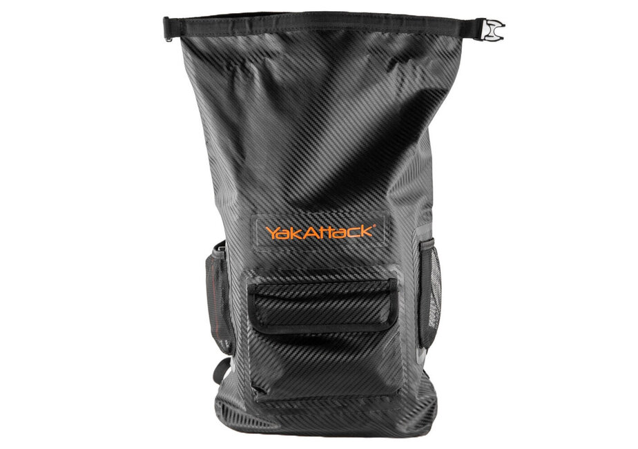 YakAttack 20L Roll-Top Drybag Backpack-Black