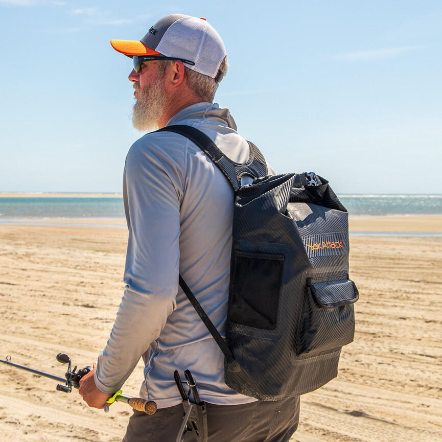 YakAttack 20L Roll-Top Drybag Backpack-Black