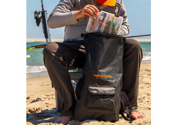 YakAttack 20L Roll-Top Drybag Backpack-Black