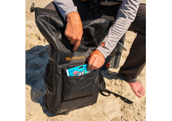 YakAttack 20L Roll-Top Drybag Backpack-Black
