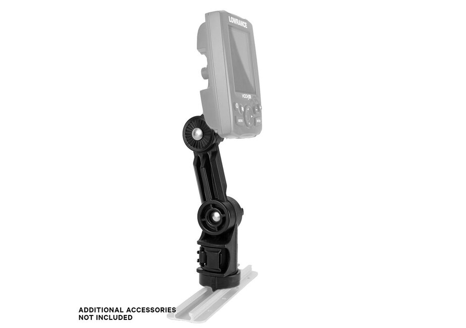 YakAttack Lowrance® Fish Finder Mount with Track Mounted LockNLoad™ Mounting System