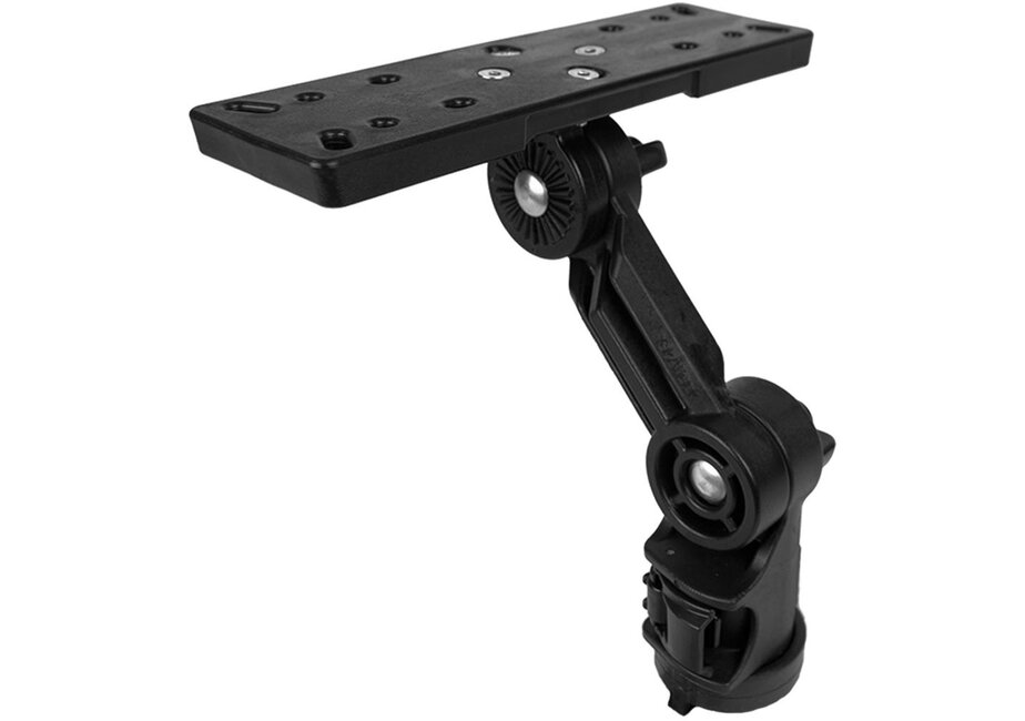 YakAttack Rectangular Fish Finder Mount with Track Mounted LockNLoad™ Mounting System