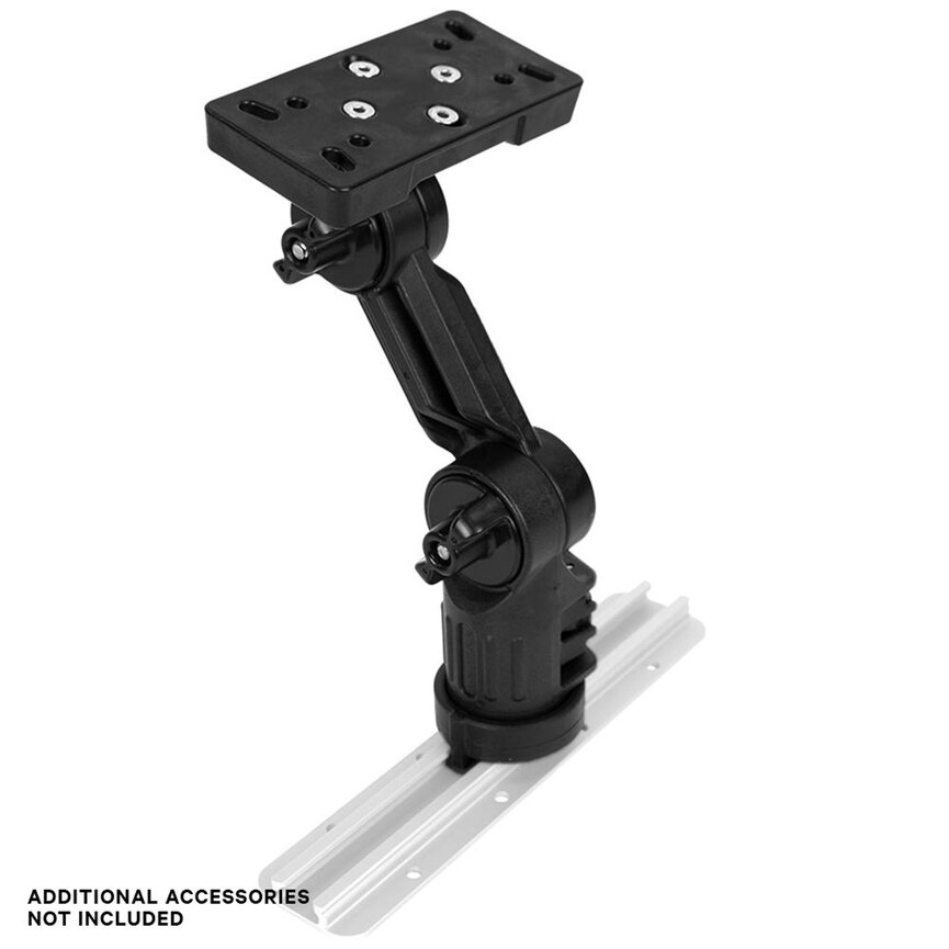 YakAttack Humminbird Helix® Fish Finder Mount with Track Mounted LockNLoad™ Mounting System
