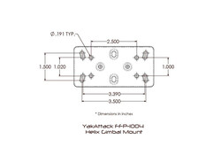 YakAttack Humminbird Helix® Fish Finder Mount with Track Mounted LockNLoad™ Mounting System