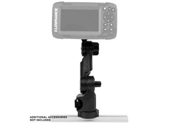 YakAttack Lowrance® Hook2 Fish Finder Mount with Track Mounted LockNLoad™ Mounting System