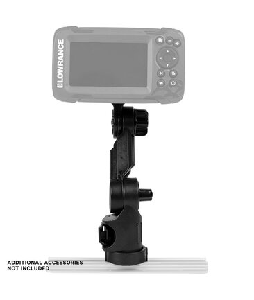 YakAttack Lowrance® Hook2 Fish Finder Mount with Track Mounted LockNLoad™ Mounting System