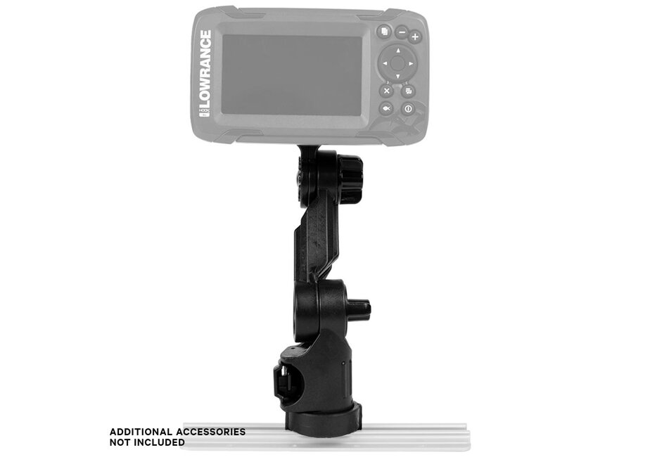 YakAttack Lowrance® Hook2 Fish Finder Mount with Track Mounted LockNLoad™ Mounting System