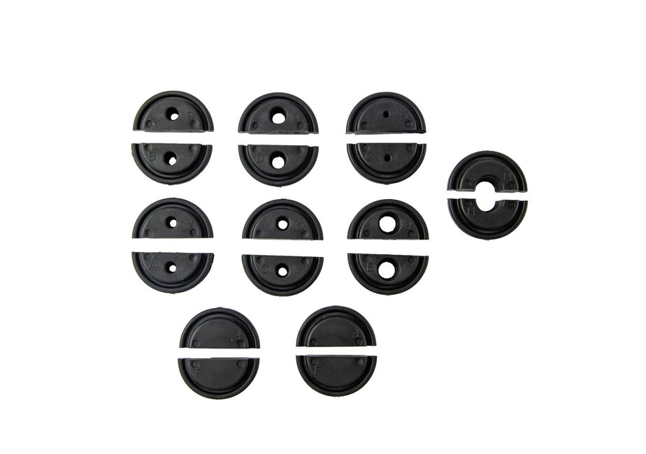 YakAttack GridLoc Through Hull Wiring Kit - Pair