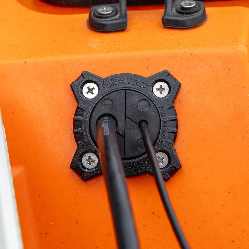 YakAttack GridLoc Through Hull Wiring Kit XL - Pair
