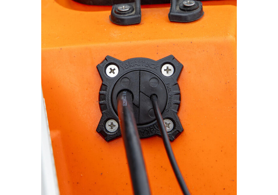 YakAttack GridLoc Through Hull Wiring Kit XL - Pair