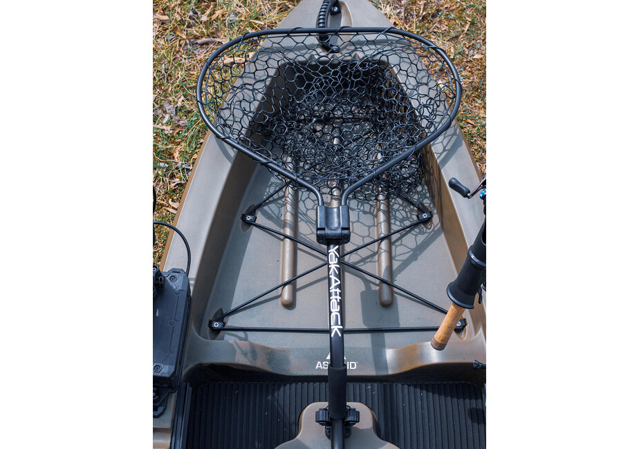 YakAttack Leverage Landing Net®, 20'' x 21'' Hoop with Foam Extension