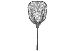 YakAttack 16” x 19” Landing Net with 24” Long Telescoping Handle and Rubber Netting