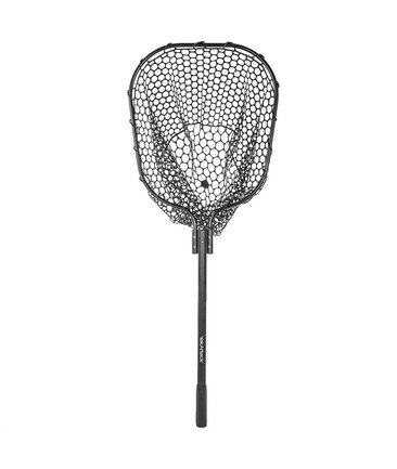 YakAttack 16” x 19” Landing Net with 24” Long Telescoping Handle and Rubber Netting