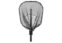 YakAttack 16” x 19” Landing Net with 24” Long Telescoping Handle and Rubber Netting
